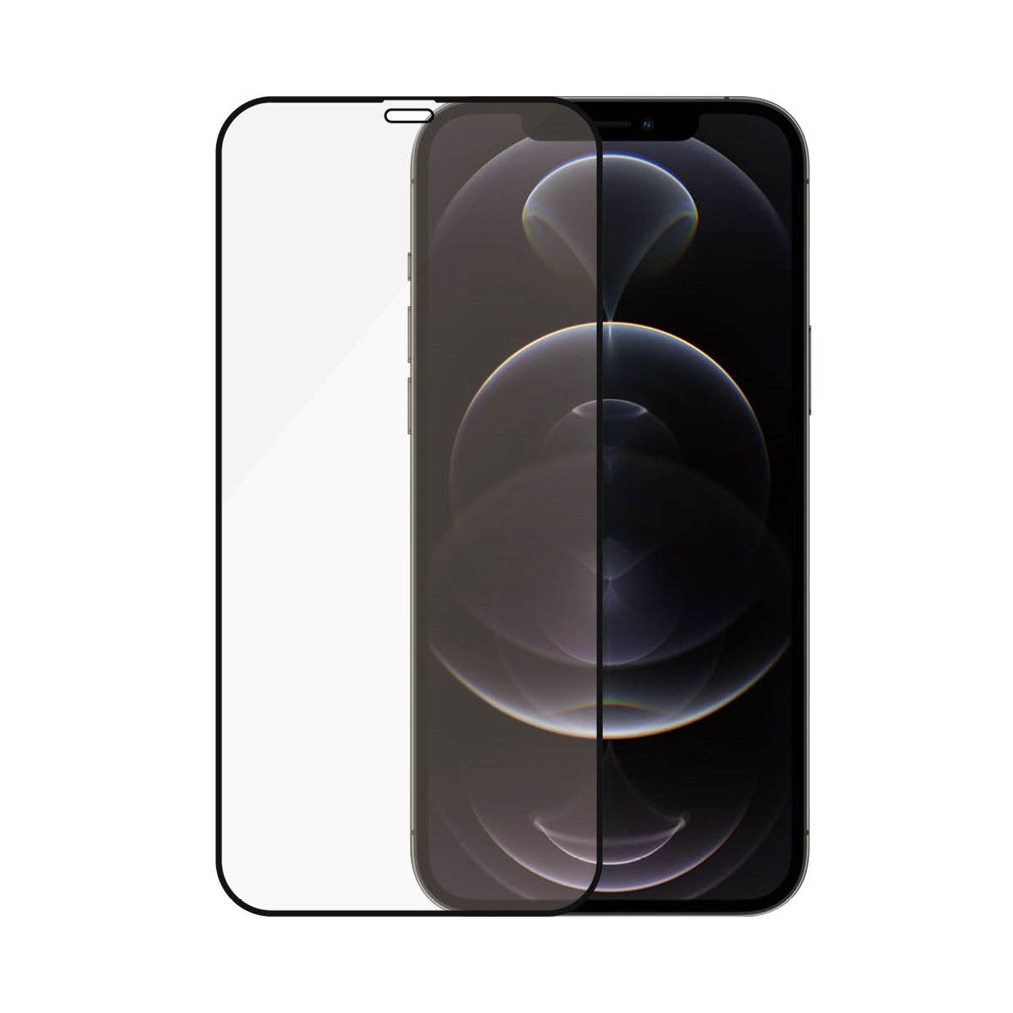 PanzerGlass® Displayschutzglas iPhone 12 | 12 Pro | Edge-to-Edge